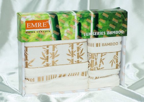 Набор полотенец Emre plt019-10 50 х 90 см 1 шт.
70 х 140 см 1 шт., фото, фотография