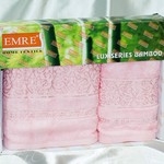 Набор полотенец Emre plt019-4 50 х 90 см 1 шт.
70 х 140 см 1 шт., фото, фотография