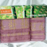 Набор полотенец Emre plt019-8 50 х 90 см 1 шт.
70 х 140 см 1 шт., фото, фотография
