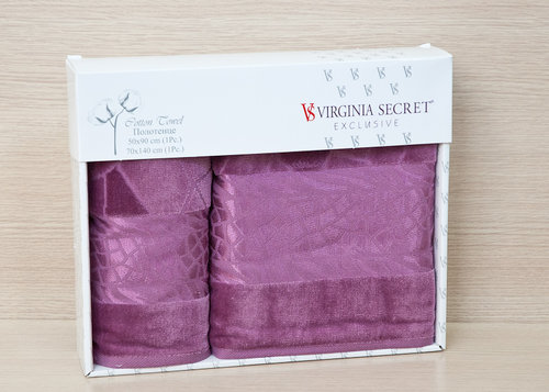 Набор полотенец Virginia Secret plt076-20 50 х 90 см 1 шт.
70 х 140 см 1 шт., фото, фотография