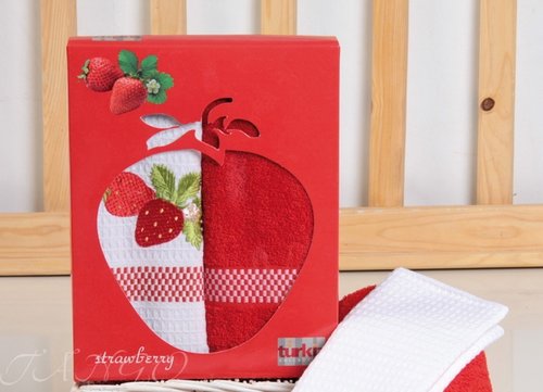 Набор полотенец Turkiz plt047-8 Махровое: 50 х 70 см 1 шт.
Вафельное: 50 х 70 см 1 шт., фото, фотография