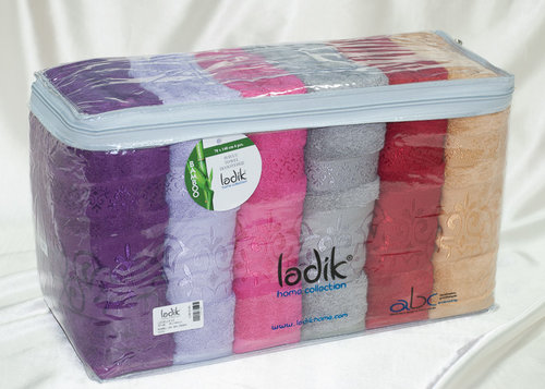 Набор полотенец Turkiz plt155-13 50 х 90 см  6 шт., фото, фотография