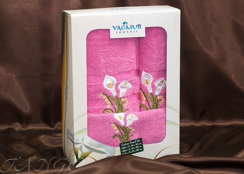 Набор полотенец Yagmur plt167-6 30 х 50 см 1 шт.
50 х 90 см 1 шт.
70 х 140 см 1 шт., фото, фотография