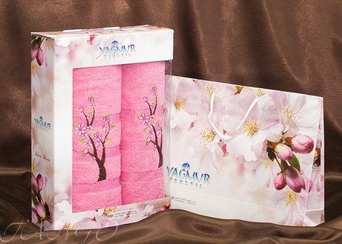 Набор полотенец Yagmur plt169-7 50 х 90 см 1 шт.
70 х 140 см 1 шт., фото, фотография