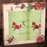 Набор полотенец Yagmur plt172-10 50 х 90 см 1 шт.
70 х 140 см 1 шт., фото, фотография