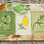 Набор полотенец Yagmur plt084-40 30 х 50 см 3 шт., фото, фотография