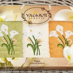 Набор полотенец Yagmur plt084-42 30 х 50 см 3 шт., фото, фотография