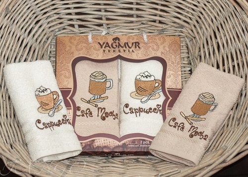 Полотенце Yagmur plt176-4 30 х 50 см 2 шт., фото, фотография