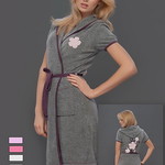 Халат Virginia Secret hlt9620-1 Серый В ассортименте, фото, фотография