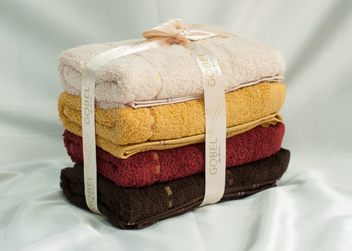 Набор полотенец Gobel plt039-10 50 х 90 см 4 шт., фото, фотография