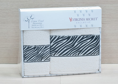 Набор полотенец Virginia Secret plt076-24 50 х 90 см 1 шт.
70 х 140 см 1 шт., фото, фотография