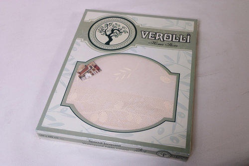 Скатерть Verolli OLIVE кремовый 160 х 220 см, фото, фотография