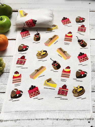 Набор полотенец Karna KORFU 1777-6 40 х 60 см 12 шт., фото, фотография