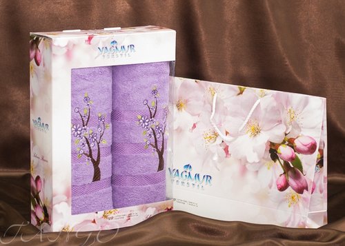 Набор полотенец Yagmur plt169-10 50 х 90 см 1 шт.
70 х 140 см 1 шт., фото, фотография