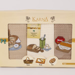 Набор полотенец Karna BAGET 40 х 60 см 3 шт. 40 х 60 см 3 шт., фото, фотография