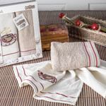 Набор полотенец Karna DROW COFFEE 50 х 60 см 2 шт. V2 50 х 60 см 2 шт., фото, фотография