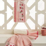 Набор полотенец Karna BETI FREZ 30 х 50 см 2 шт. розовый 30 х 50 см 2 шт., фото, фотография