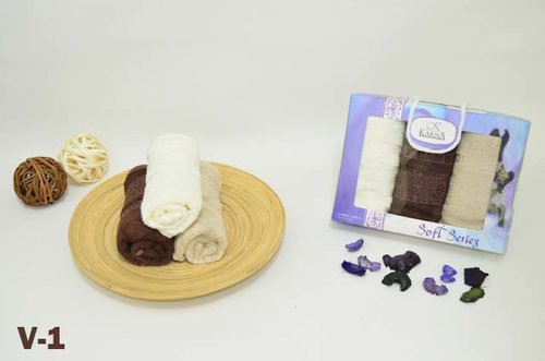 Набор полотенец Karna SOFT 40 х 60 см 3 шт. V1 40 х 60 см 3 шт., фото, фотография