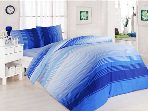 Постельное белье Altinbasak CREAFORCE GOKKUSAGI голубой 1,5 спальный, фото, фотография