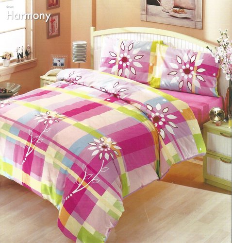Постельное белье Altinbasak CREAFORCE HARMONY розовый 1,5 спальный, фото, фотография
