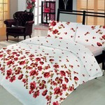 Постельное белье Altinbasak CREAFORCE LINDA розовый 1,5 спальный, фото, фотография