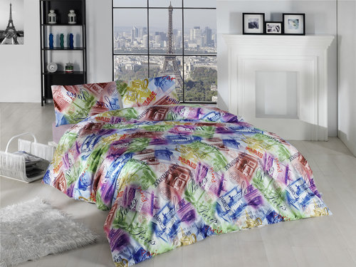 Постельное белье Altinbasak CREAFORCE PARISIAN евро, фото, фотография