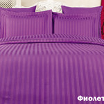 Постельное белье Karna PERLA фиолетовый Евро, фото, фотография