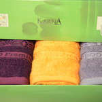 Набор полотенец Karna PREMIUM 40 х 60 см 3 шт. V2 40 х 60 см 3 шт., фото, фотография