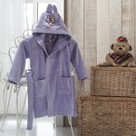 Халат детский Karna SEBI сиреневый 6-8 лет, фото, фотография