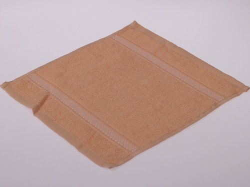 Набор полотенец Karna CAN бежевый 12 шт. 30х30 см, фото, фотография