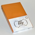 Простыня трикотажная на резинке Lily кирпичный 100х200, фото, фотография