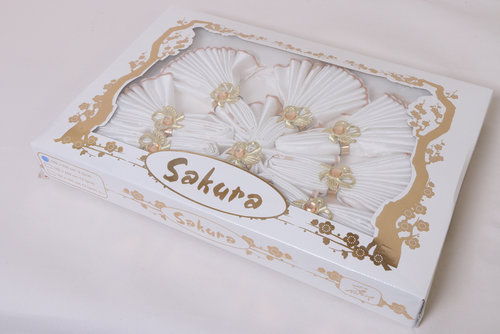 Скатерть Verolli SAKURA 160х220 с салфетками коричневый 160 х 220 см, фото, фотография