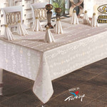 Скатерть Verolli SAKURA 160х220 с салфетками коричневый 160 х 220 см, фото, фотография