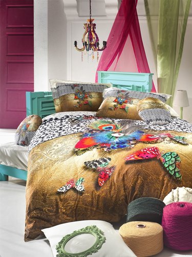 Постельное белье Mama Quilts GOLDENFLY Евро, фото, фотография