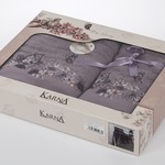 Набор полотенец Karna EVA 50х90, 70х140 фиолетовый 50 х 90 см 1 шт.
70 х 140 см 1 шт., фото, фотография