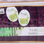 Набор полотенец Cestepe MAXISOFT AGAC фиолетовый 50х90 6 шт., фото, фотография