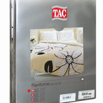 Постельное белье TAC RANFORCE SAMBRE бирюзовый 1,5 спальный, фото, фотография