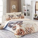 Постельное белье Karna DELUX ROMANTIC 1,5 спальный, фото, фотография