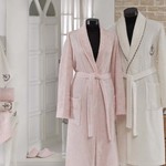 Набор халатов Gonca HAZAN кремовый-розовый 48-50 50-52, фото, фотография