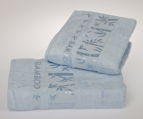 Полотенца Cestepe MAXISOFT голубой 50х90 70х140, фото, фотография