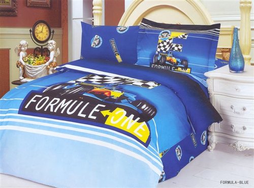 Постельное белье Le Vele FORMULA BLUE 1,5 спальный, фото, фотография