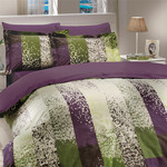 Постельное белье Hobby Home Collection ALANDRA хлопковый поплин фиолетовый 1,5 спальный, фото, фотография