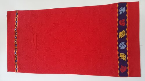 Пляжное полотенце Karna 2087 красный 70х140, фото, фотография
