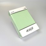 Простынь на резинке трикотажная Karna ACACIA светло-зелёный 100х200+30, фото, фотография