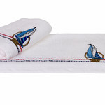 Полотенце Hobby MARINA белый парусник 50х90, фото, фотография