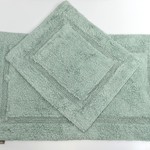 Набор ковриков для ванной Modalin KARLA зелёный 50х60, 60х100, фото, фотография
