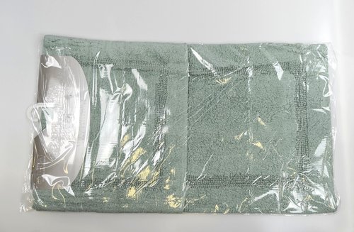 Набор ковриков для ванной Modalin KARLA зелёный 50х60, 60х100, фото, фотография
