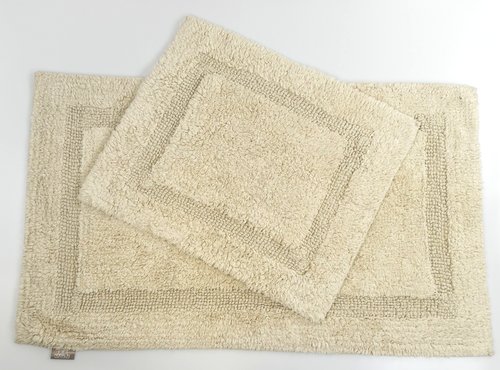 Набор ковриков для ванной Modalin KARLA бежевый 50х60, 60х100, фото, фотография