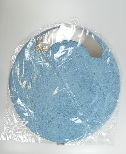 Коврик для ванной Modalin CORCUS светло-голубой D=75, фото, фотография