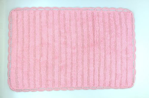 Коврик для ванной Modalin MILDA грязно-розовый 60х95, фото, фотография